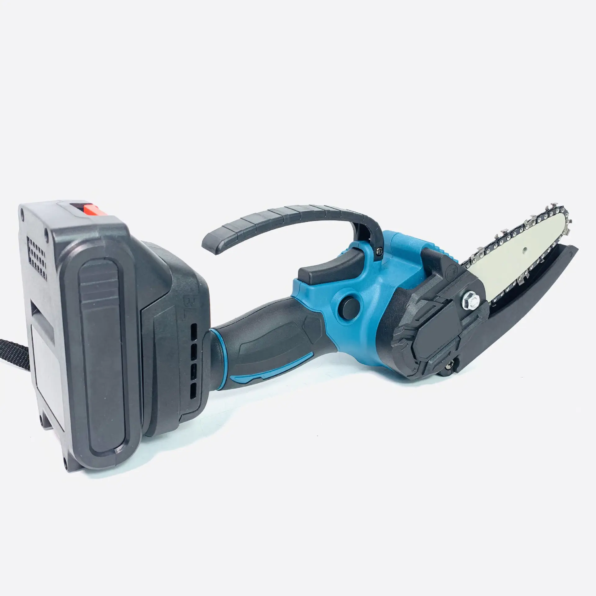 Elektrisch gereedschap Krachtige 4 inch borstelloze mini-kettingzaag Lithiumbatterij Kettingzagen Elektrische kettingzaag