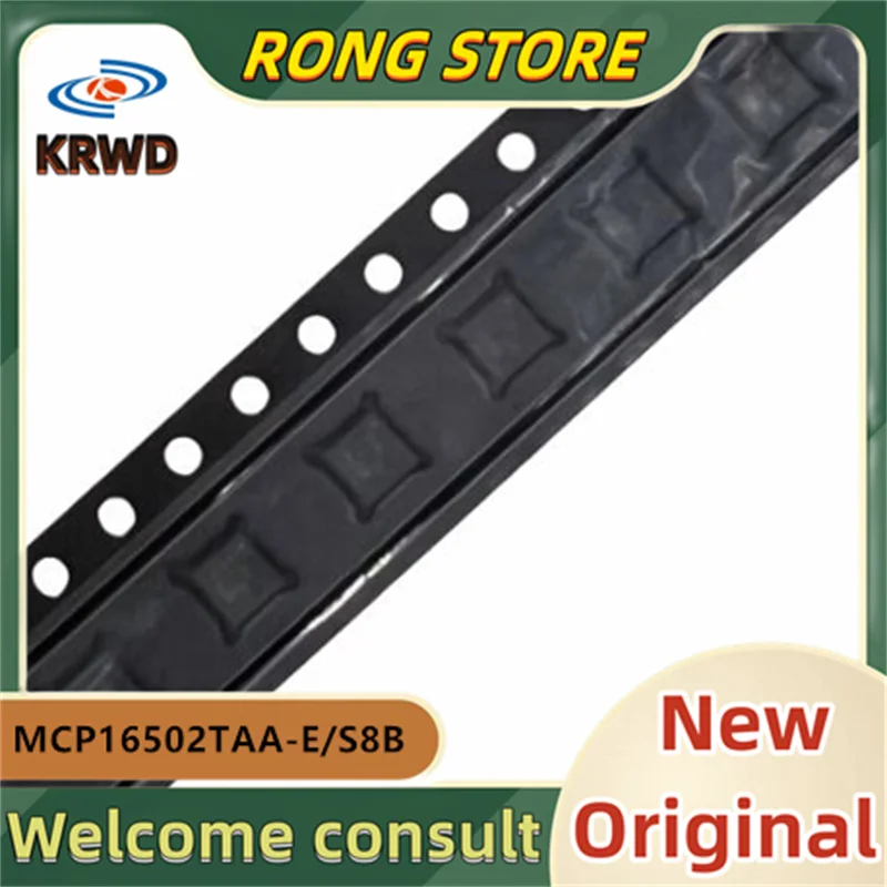 2PCS New original MCP16502TAA-E/S8B MCP16502TAA-E MCP16502TAA QFN32
