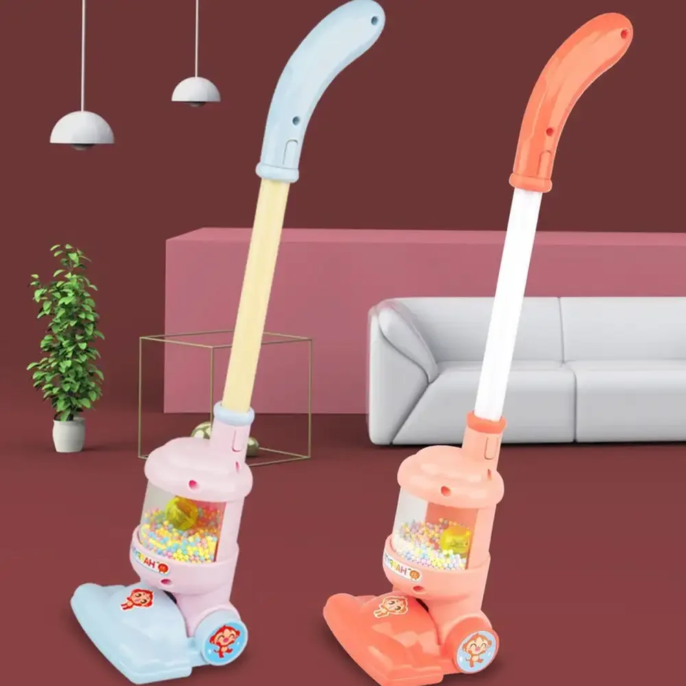 Mini aspirateur électrique pour enfants, jouets attrape-poussière, simulation 007 travail, cadeaux d'anniversaire pour filles, jeu de simulation