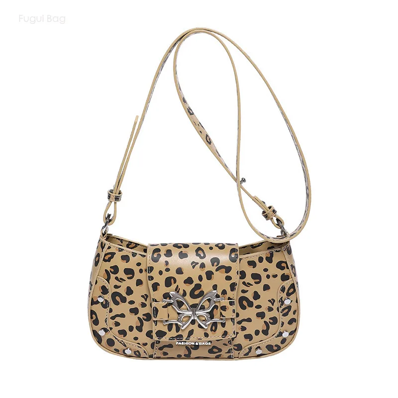 

Women's Underarm Shoulder Bag Handbag New Leopard Print Trend Fashionable Casual Personalized Versatile and Exquisite