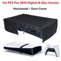 Horizontal Dust Cover For PS5 Pro Console Digital/Disc Edition Protector Case Anti-scratch Sleeve Protective Host Guard Case