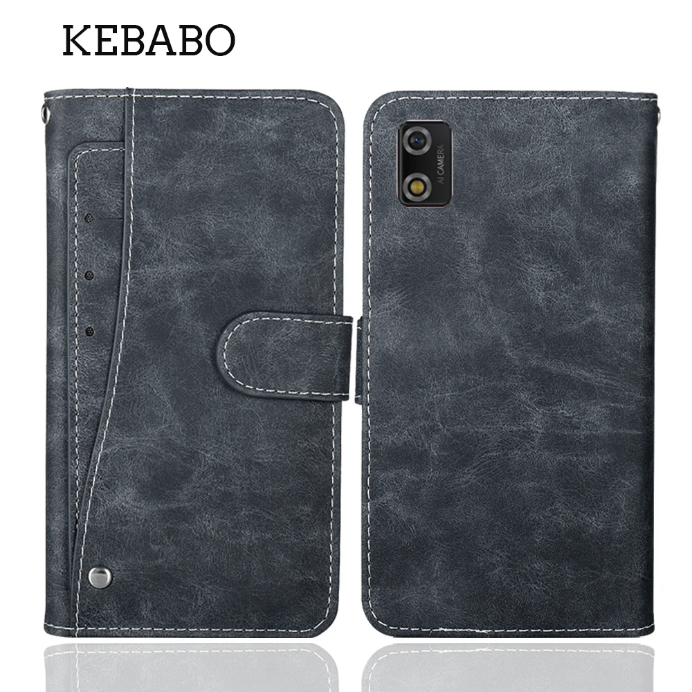 Leather Wallet For Xiaomi Qin3 Case 5.5