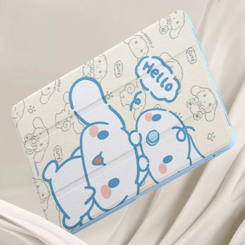Cinnamoroll pour étui iPad ipad 8/9/10 10,2 pouces A16 11 pouces housse de tablette Air 3 4 5 10,9 pouces M2 M3 Pro 3 4 5 6 12,9 pouces M4 étui de protection