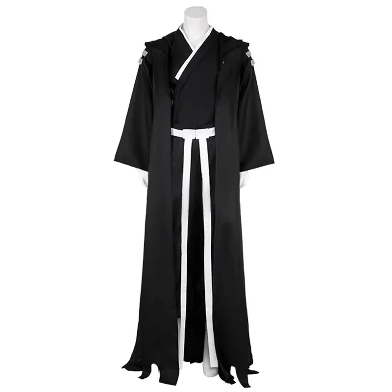 

Movie Visions Ronin Cosplay Costume Black Kimono Set Battle Suit Uniform Adult Men Halloween Carnival Party Outfits Custom Made