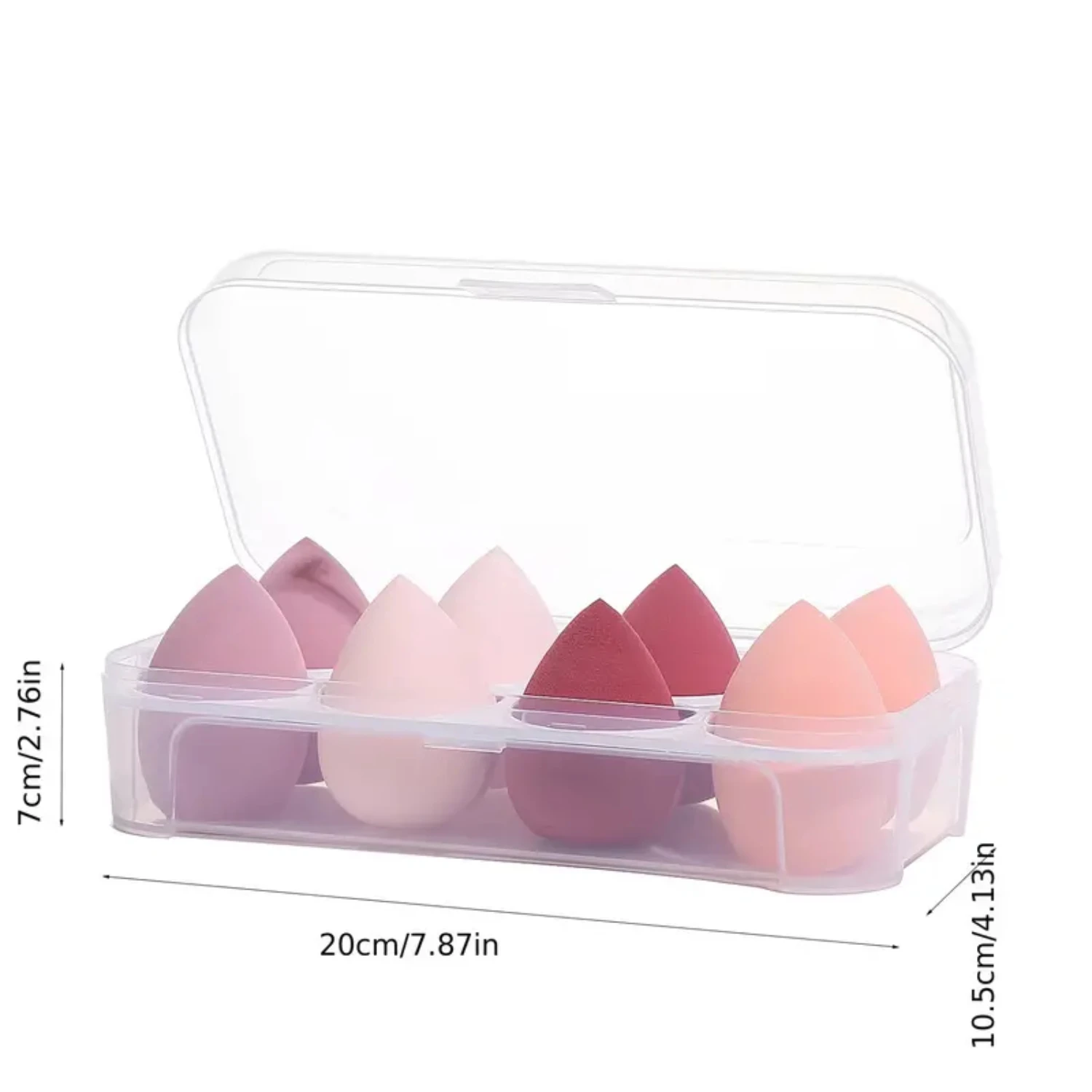 Juego de esponjas de maquillaje, huevos de belleza, esponja de maquillaje cosmética, uso húmedo y seco, maquillaje japonés Lishu, esponja de polvo esponjosa, corrector Makeuo