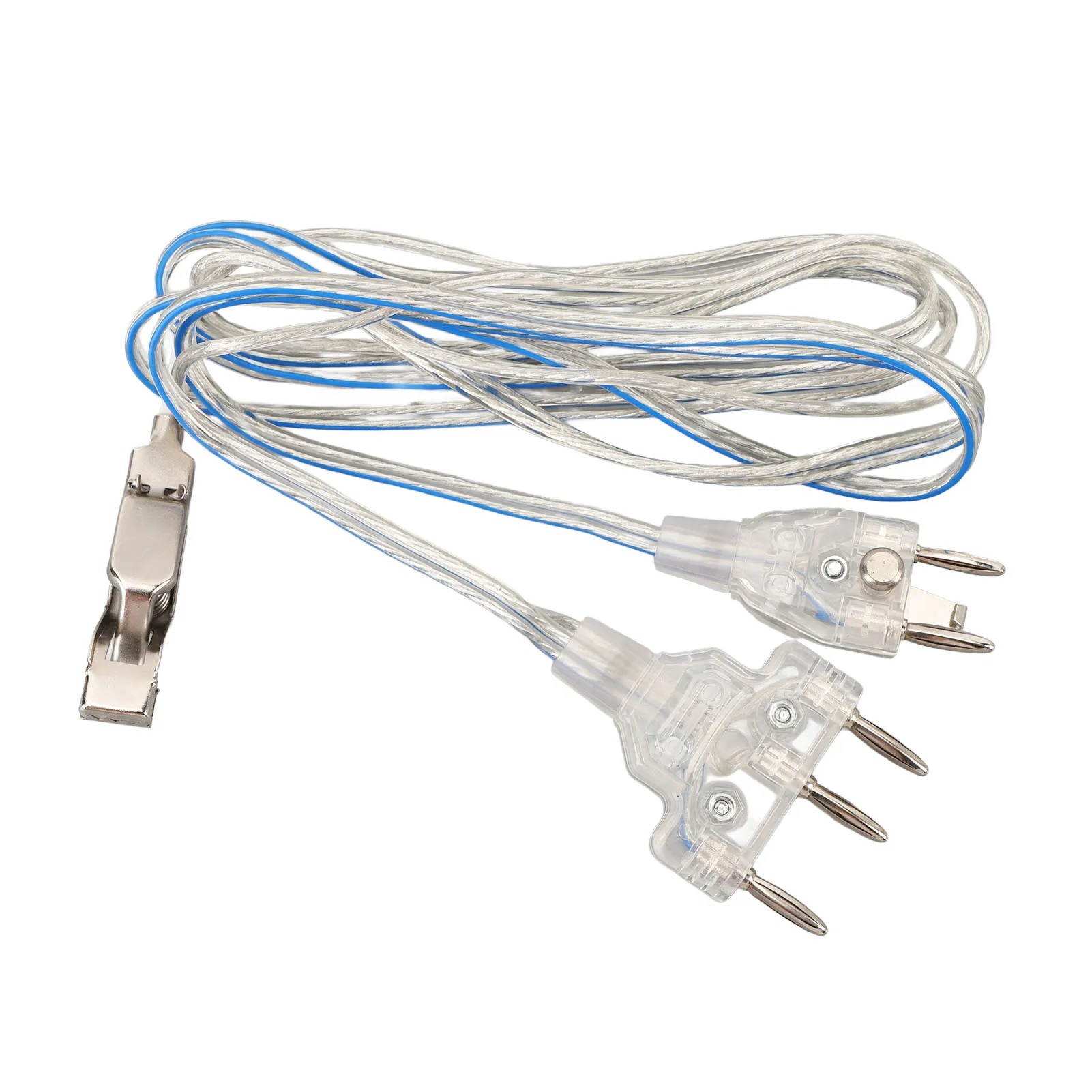 Fencing Saber Foil Epee Body Cord Stainless Steel Plastic Transparent Fencing Head Wire for Competitions Epee Body Cord image 2