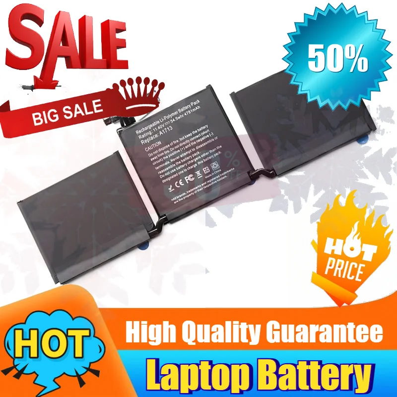 SWZY Battery A1713 for Apple MacBook Pro 13