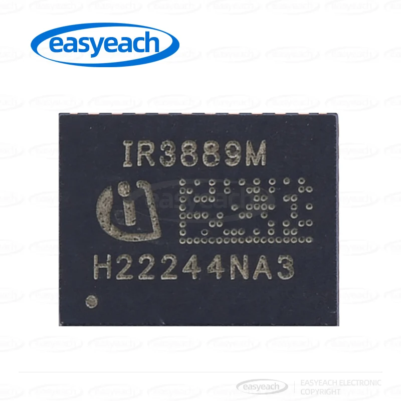 IR3889MTRPBF Silk Screen IR3889M QFN-36 DC-DC Controller and Regulator Step-Down 30A 2V~17V