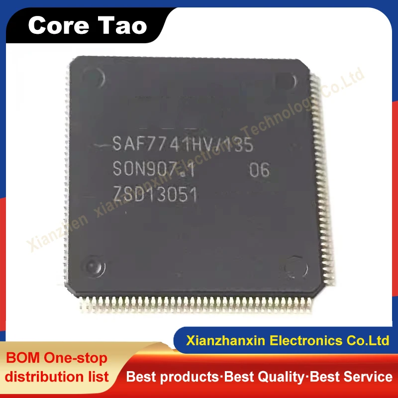 1PCS/LOT SAF7741HV/135 SAF7741HV QFP144 Audio amplifier sound processing IC chip in stock