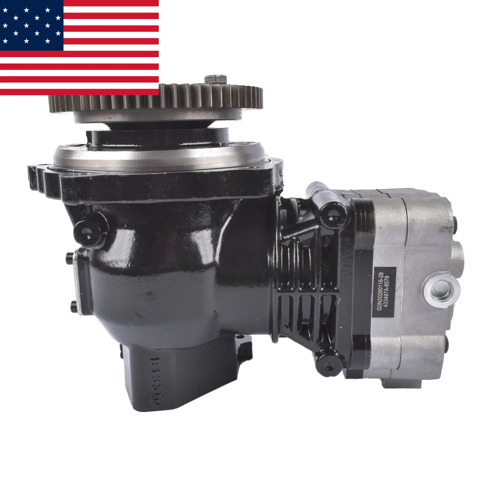 

AP03 Air Compressor for Detroit Diesel Series 60 14.8L R23536774 23536774