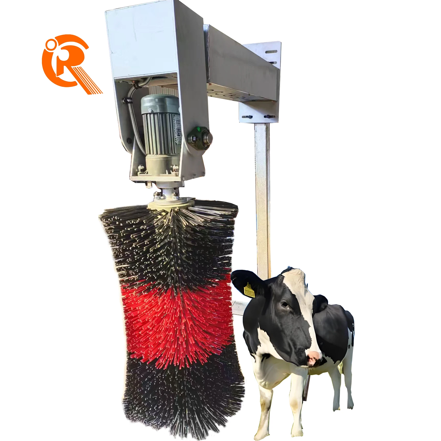 

Electric Cow Cleaning Brush Comfort Rotating Nylon Brushes for Farm Herd