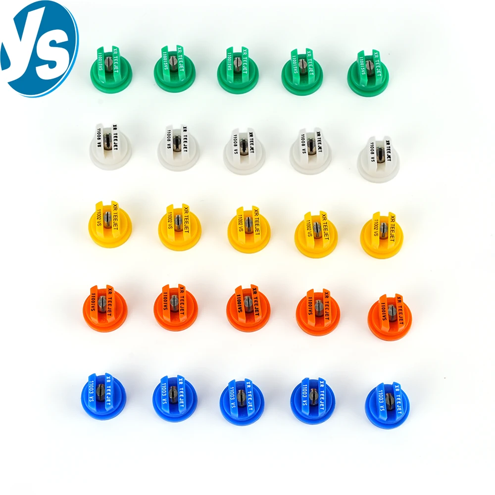 

Agricultural Sprayer Nozzle 110 ° XR VS Stainless Steel Cored Nozzle Planting Misting Fan Nozzle 11001-11008