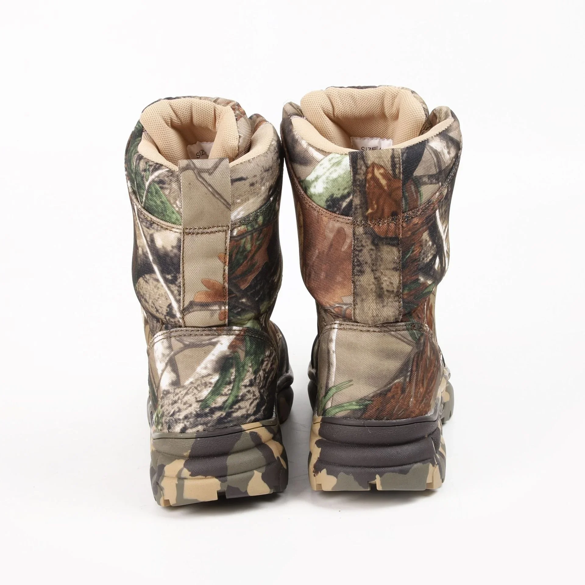 Men's High Top Camouflage Hunting Boots Desert Camouflage Men's Boots Special Combat Outdoor High Top Shoes Mountaineering Boots