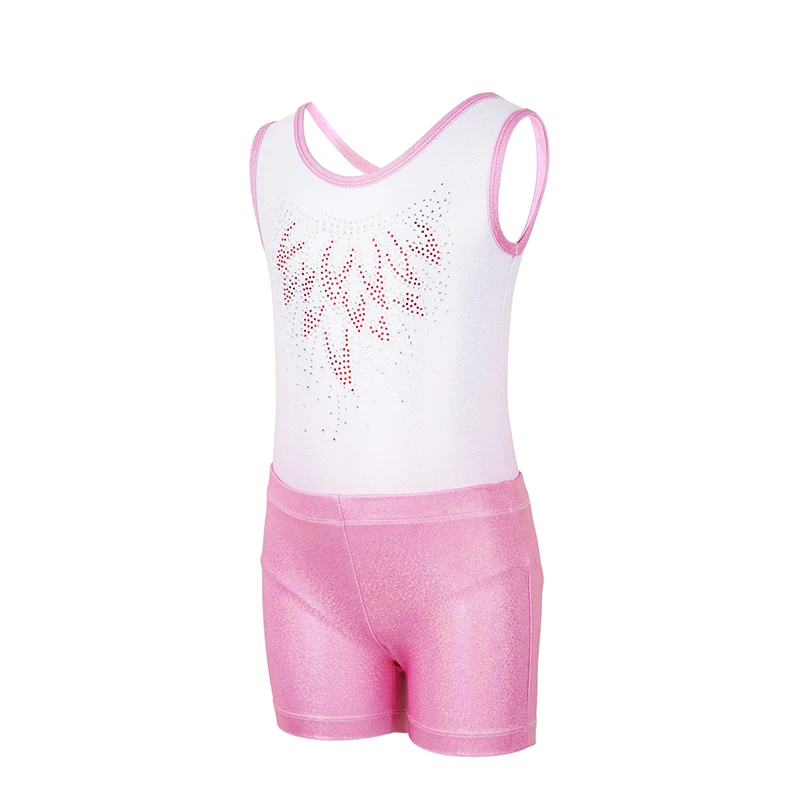 Three-piece set Girls Gymnastics Leotard Ballet Leotards Clothes Dance Wear Bodysuits Leotards Cotton Bodysuit for Dancing