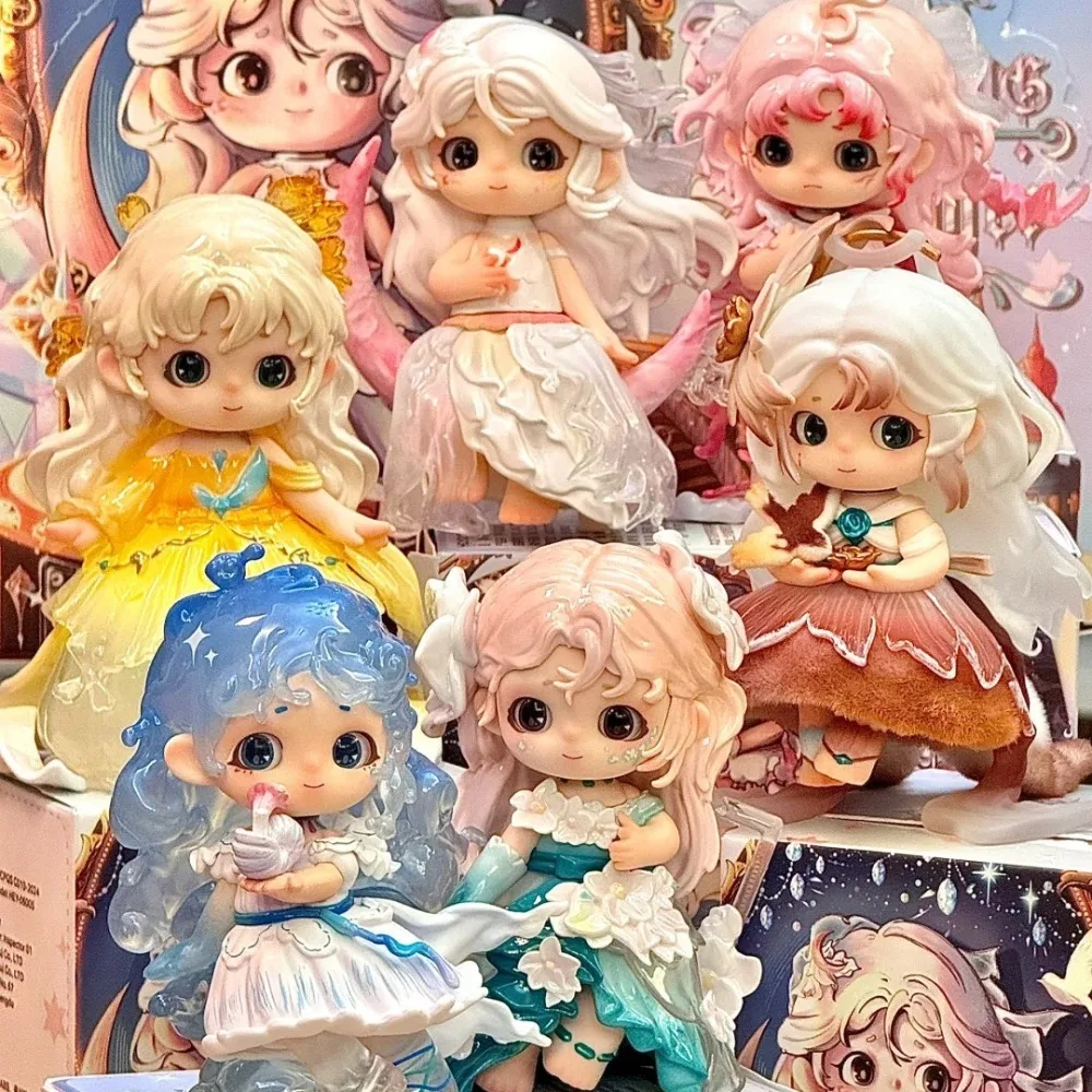 

Joy Twinkling Starlight Series Blind Box Anime Figure Mystery Box Surprise Bag Cute Desktop Decoration Cartoon Toys Gifts