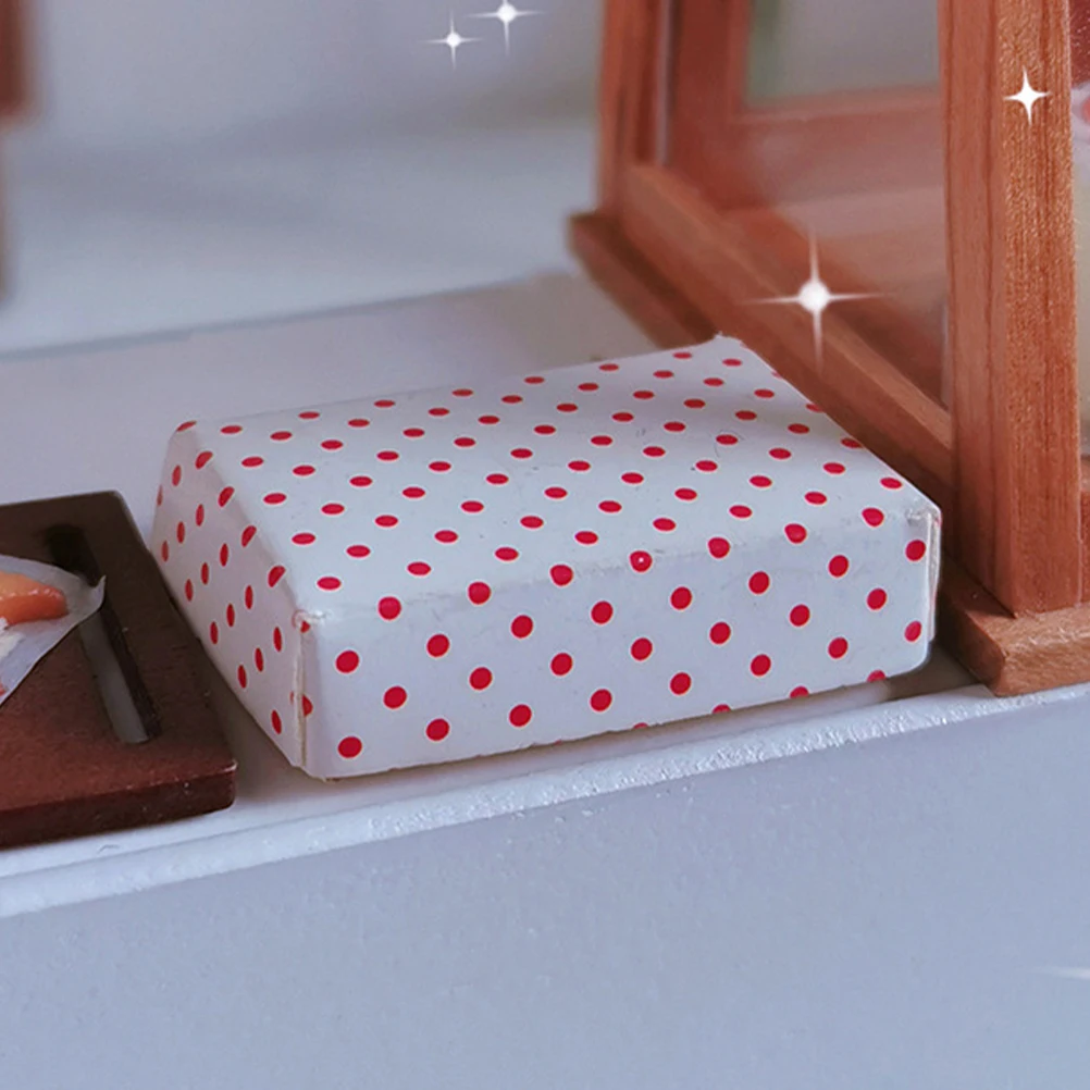 

Mini House Simulation Donuts Doughnuts Artificial Toy Novelty Toys Decor Model Decorations