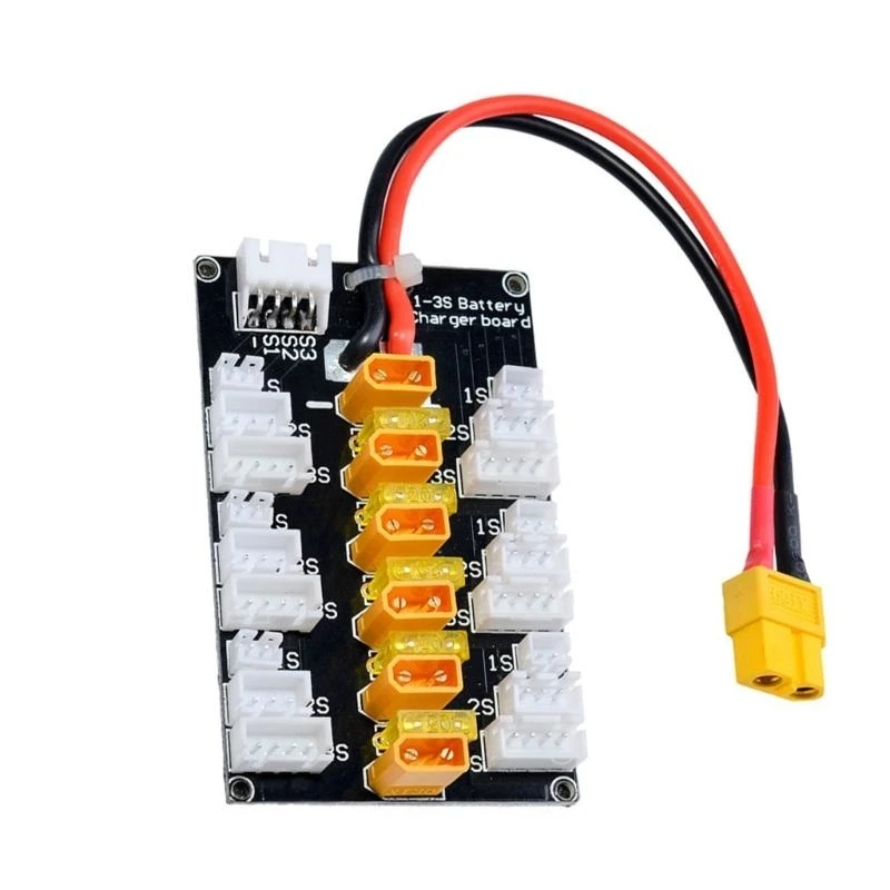 F68B 6 Port XT30 Параллельная плата зарядки батареи для зарядки B6 Quick Actule Battering xt60 Head