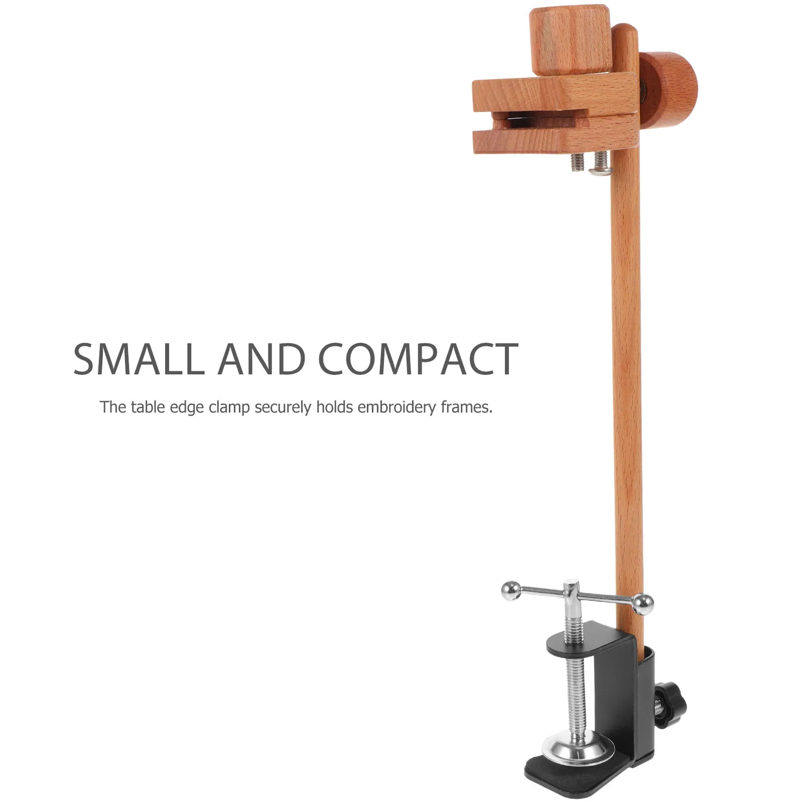 

Wooden Embroidery St Table Stitch Supplies Clamp Cross Stitch Lap St Tool Rack Needlework Supplies Compact Design