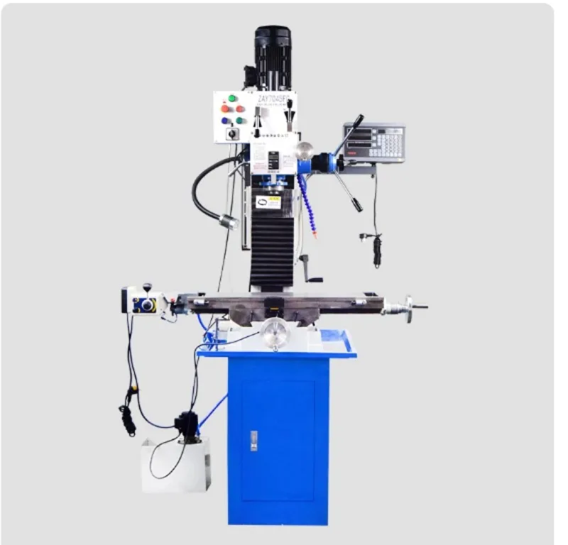 Industrial Grade Bench Drill Milling Machine ZX45G ZAY7045FG, Multi‑Function Drilling Milling Lathe Metal Precision Machining