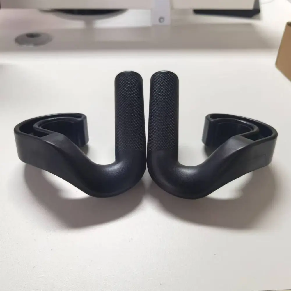 1 Pair Hook Type Fitness Grip Handle 45° Pull-up Gym Sport Handle Multifunctional Easy To Grip Weightlifting Grip Handle