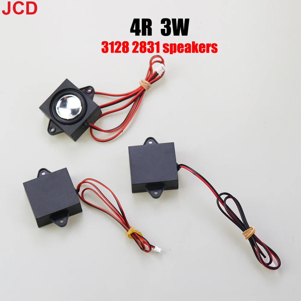 JCD 1pcs 4 Ohm 3 W 3128 2831 Sound Cavity Speaker Full Range Cavity Small Speaker Micro Mobile Portable Small Size Speaker