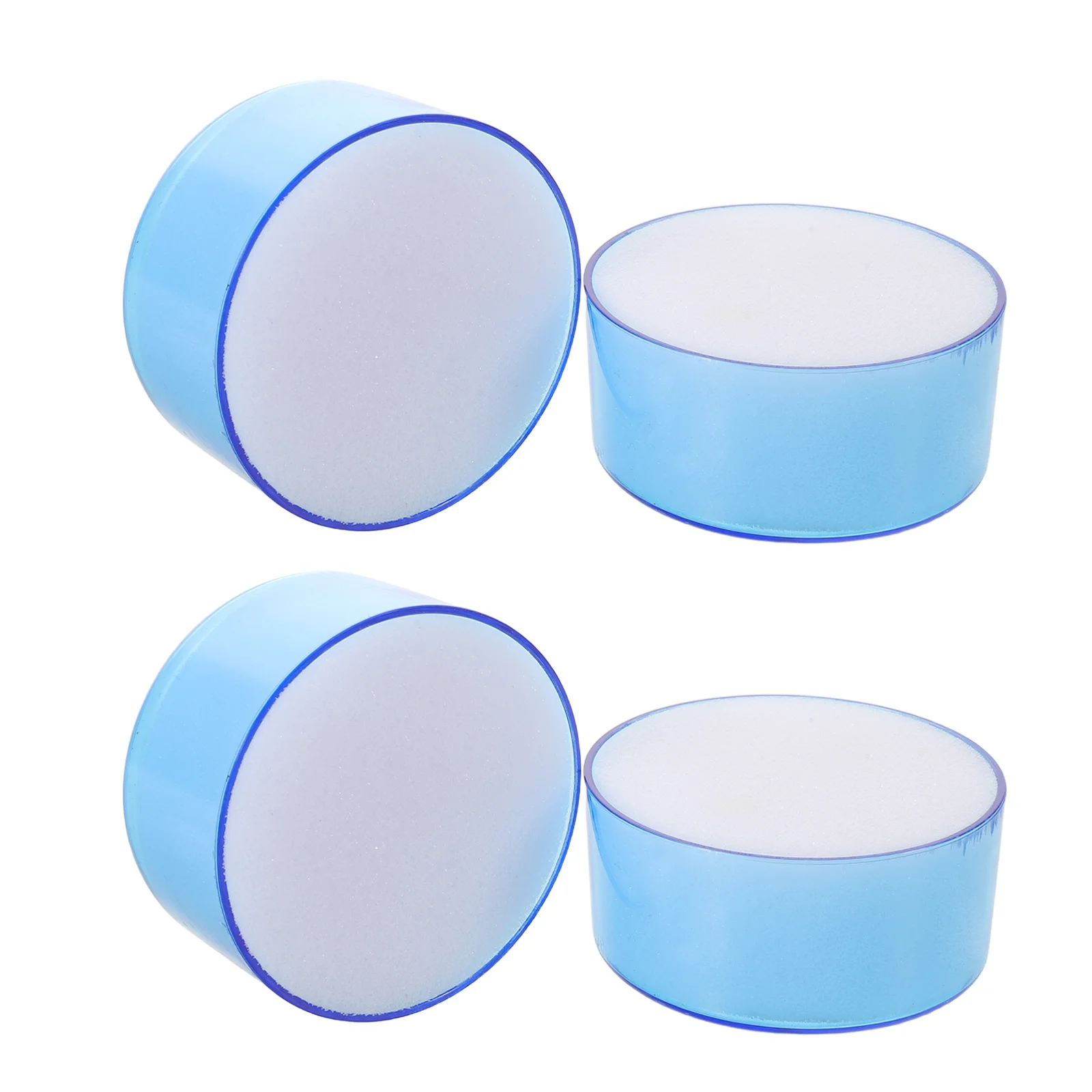 

4Pcs Financial Wetting Sponge Pad Compact Desktop Moistener for Bill Counting Document Sorting in Banks Retail Stores Office