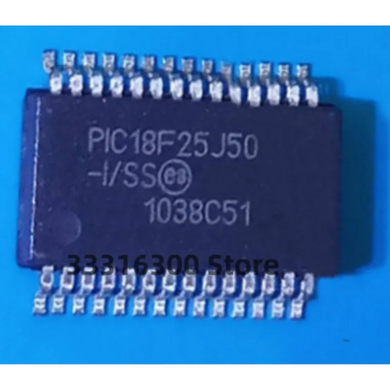 

10PCS New PIC18F25J50-I/SS SSOP28 Microcontroller chip IC