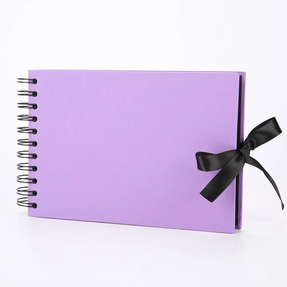 New Paper Scrapbooking 10 Colors 60 Pages Photo Book DIY Memory Picture Album Weddings