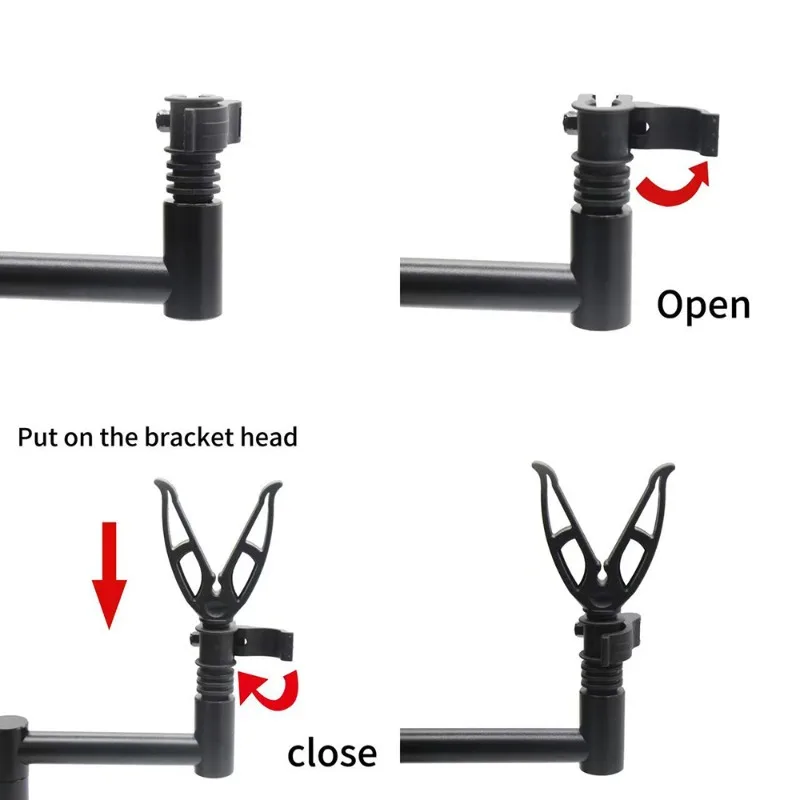 Quick Adapter European Library Fishing Carp Fishing Quick Connect Alarm Assembly Bracket Accessories 2 Pack