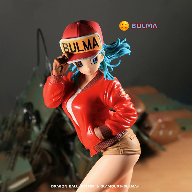 

7.87in/26cm Anime Figure Dragon Ball Z Bulma Action Figures Pvc Statue Model Collection Desk Decora Doll Gifts Figurine Doll