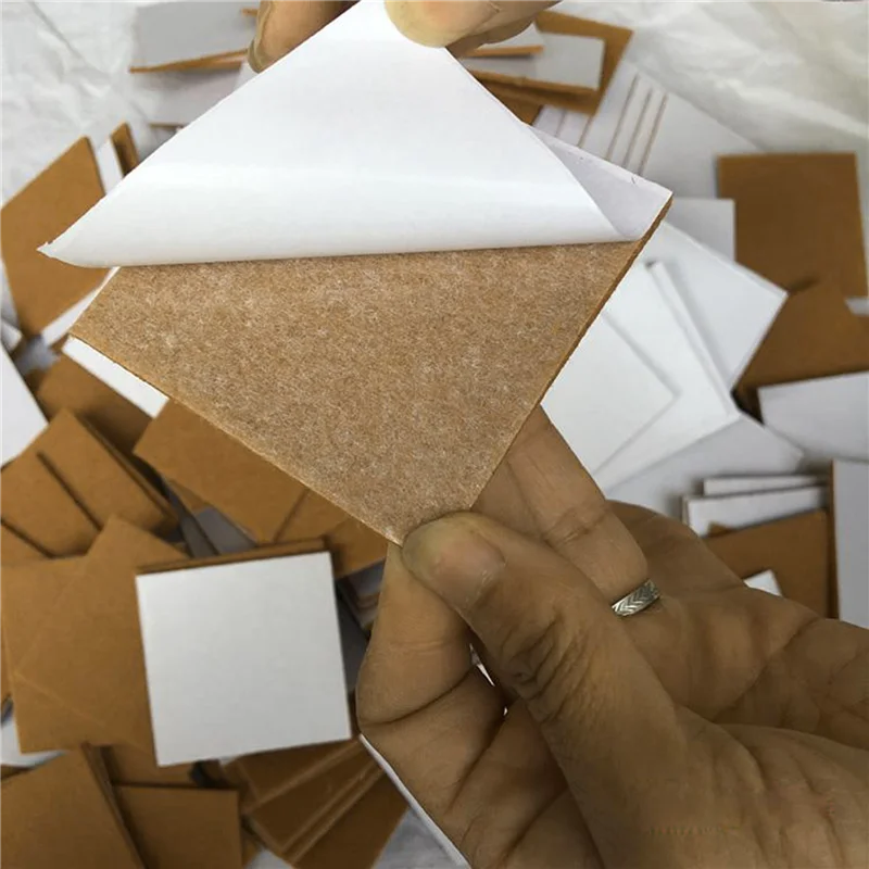 

AB35-60Pcs Furniture Pads Felt Sheets Self Adhesive Wood Floor Protectors 7Cmx7cm