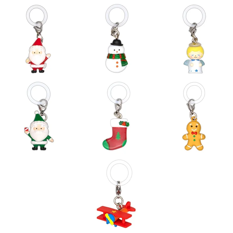 

Bandai Gachapon Toys Christmas Styling Pendant Winter Ornament Cartoon PVC Figure Model Gifts Collectible Action Figures