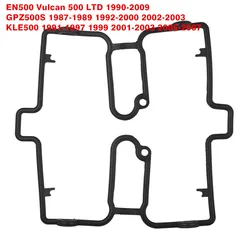 Motorcycle Cylinder Head Cover Gasket For Kawasaki KLE500 91-07 EN500 Vulcan 500 LTD 90-09 GPZ500S 87-03 LTD450 85-89