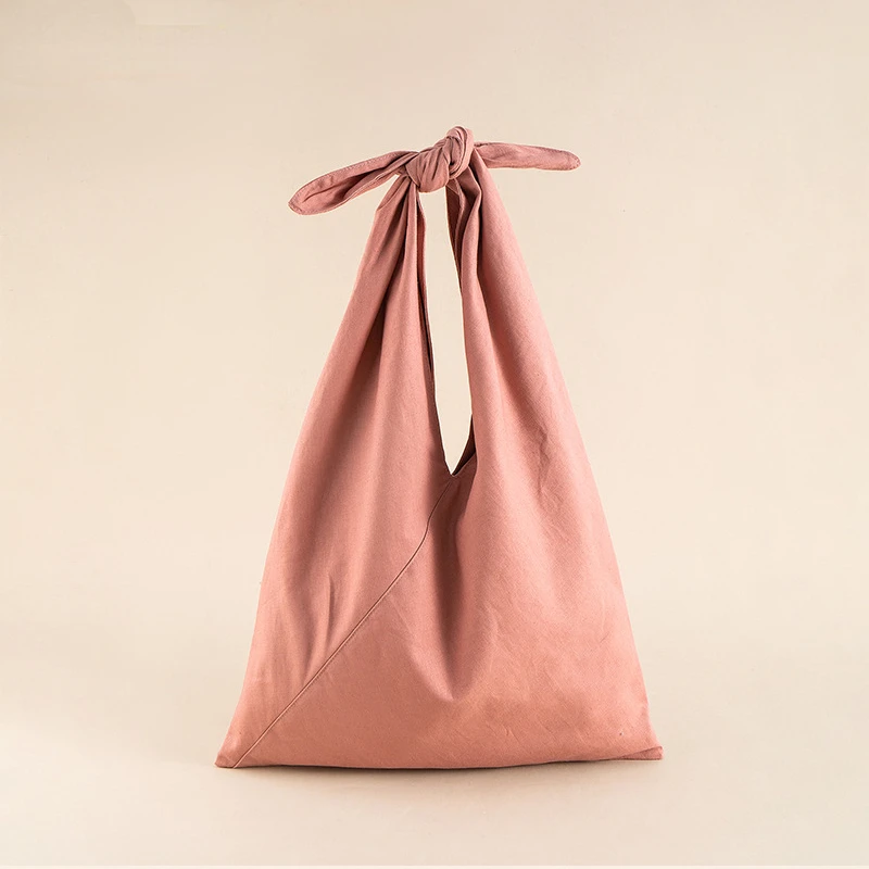 Bags for Women Cotton Linen New Fashion Tote Solid Color Portable Storage Underarm Bag Large Capacity Japan Style Simple Classic