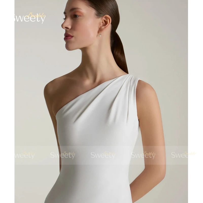 Vintage Wedding Dress Slit A Line Mermaid Organza With Embroidery Ball Gown Square Collar Sleeveless Customized Vestido De Novia