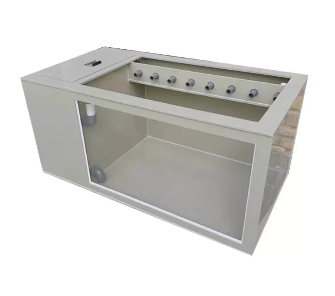 front glass side filter fish tank fish box PP ecological aquaculture tank plastic integrated living room fish tank