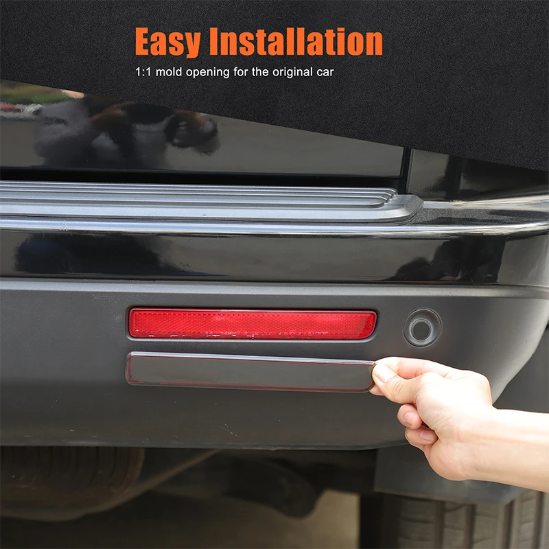 

Для Land Rover Discovery 4 2010-2016 ABS прозрачный серый автомобильный задний противотуманный фонарь дымчатая наклейка автомобильные аксессуары