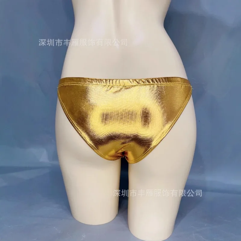 customized T-stage runway leggings dance triangle safety pants belly dance leggings nightclubs T-pants shorts nightclubs ladies