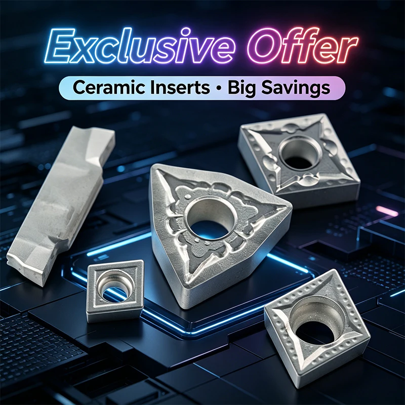 

CNC ceramic insert, high-finish turning for steel, external grooving tip, inner bore finishing, special price WNMG08