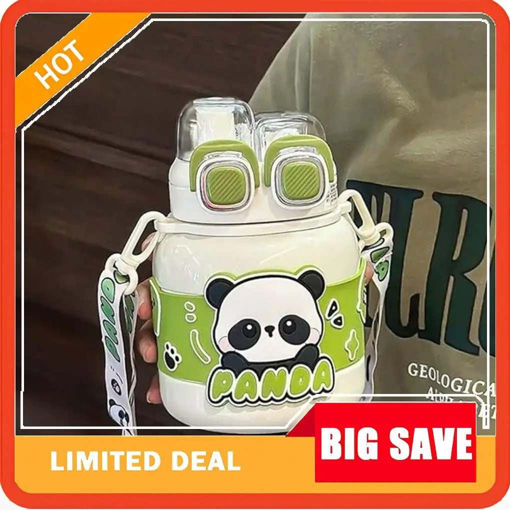 Dragon Water Bottle Landofgenie Stylish And Eye-Catching Panda Water Bottle Designed For Everyday