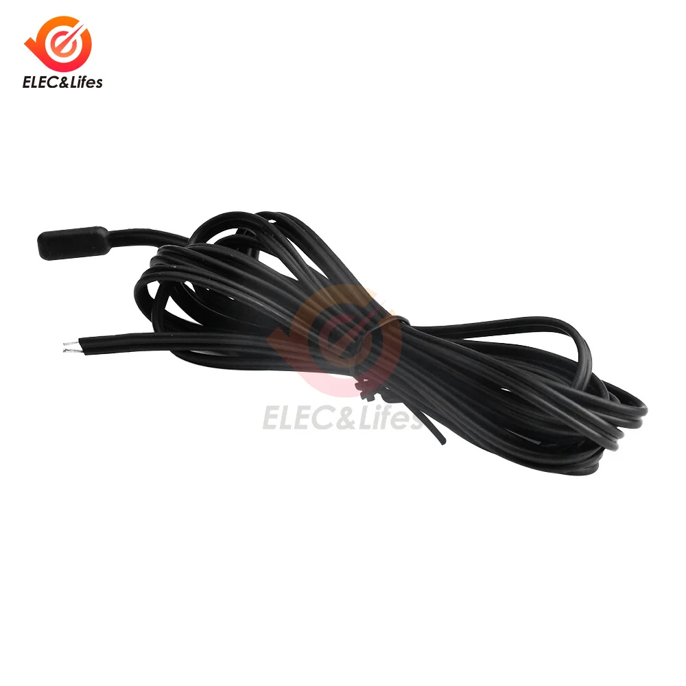 Super waterproof probe TPE integrated temperature sensor NTC 10K thermoelectric impedance corrosion B3435 1M 2M