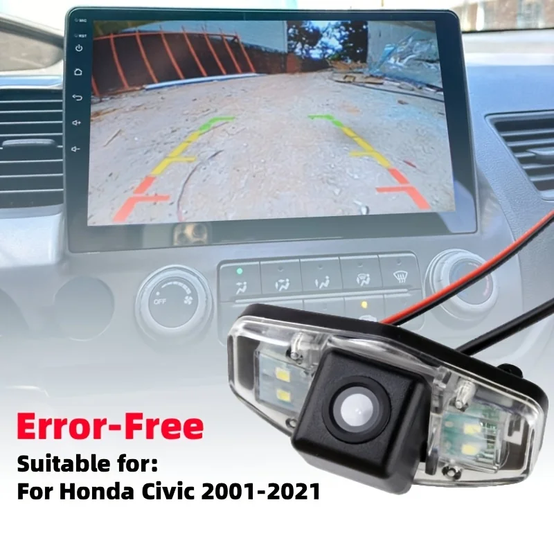 camera-de-re-para-carro-sem-erros-para-honda-civic-7ª-8ª-9ª-geracao-sedan-hatchback-de-2001-a-2021--nao-compativel-com-o-modelo-dx