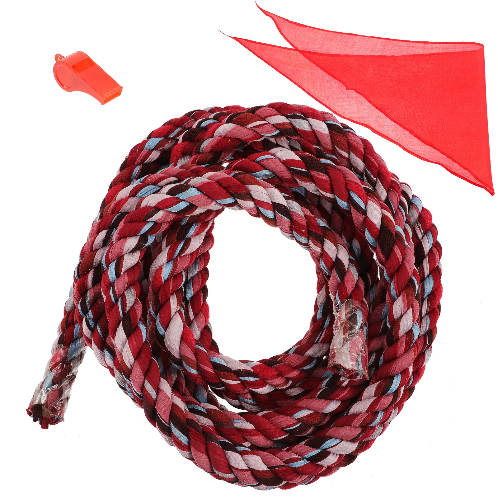 

Tug of War Rope Cotton Twisted Durable Pulling Game Toy for Kids Teamwork Outdoor Fun Decorative Packaging Craft