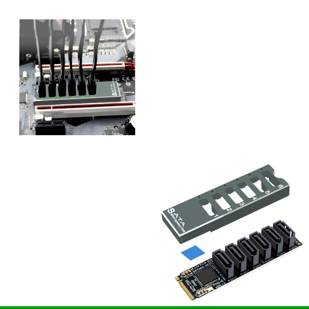 

Чип U55C ASM1166 PCIe to SATA6G, 6-портовая карта расширения со скоростью передачи данных 6 Гбит/с для обновлений серверов