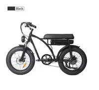 Bezior XF001 PLUS Electric Bike 20x4.0 Fat Tires 12.5/17.5Ah 48V 1000W 45km/h E-Bike Mountain Bicycle Double Hydraulic Brake