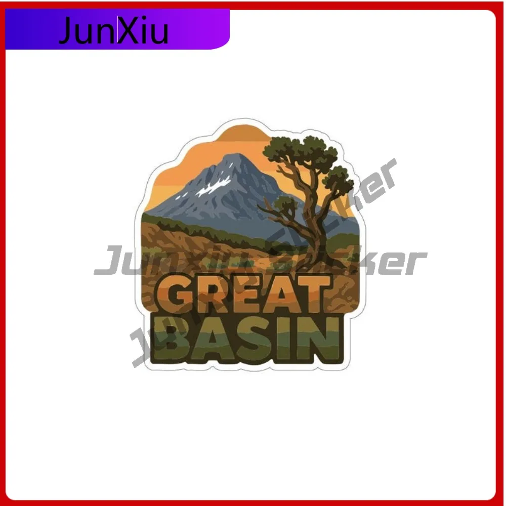 

Great Basin National Park Decal Scratch-proof Accessories Us National Parks Series Sticker Camper Van Trolley Case Motorcycle