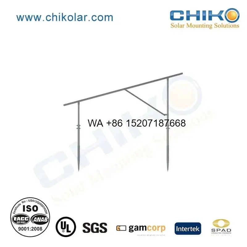 Wmwmnu for Galvanized Steel Solar Panel Ground Mount System