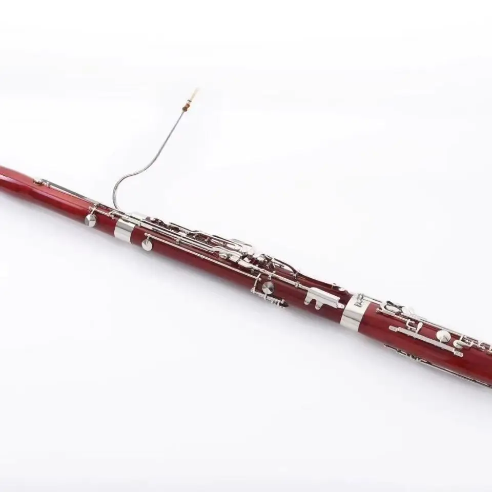 SLADE Wood Wind Musical Instruments Professional Red Black C Key Tone Oboe Bassoon Factory Wholesale Sale Maple Bassoon