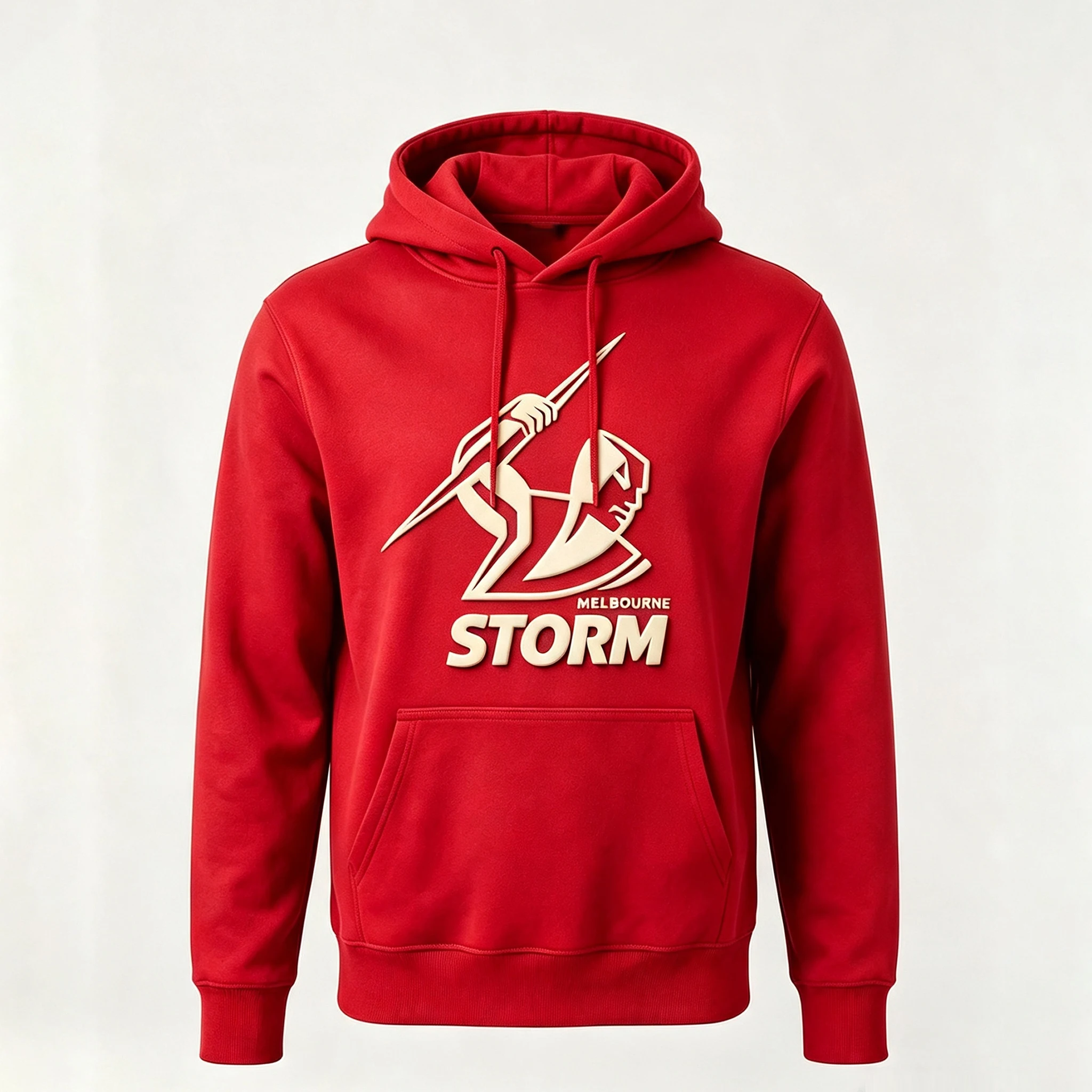Puff print hoodie, Storm Team adult hoodie, 100% cotton fleece, high-quality warm winter hoodie.