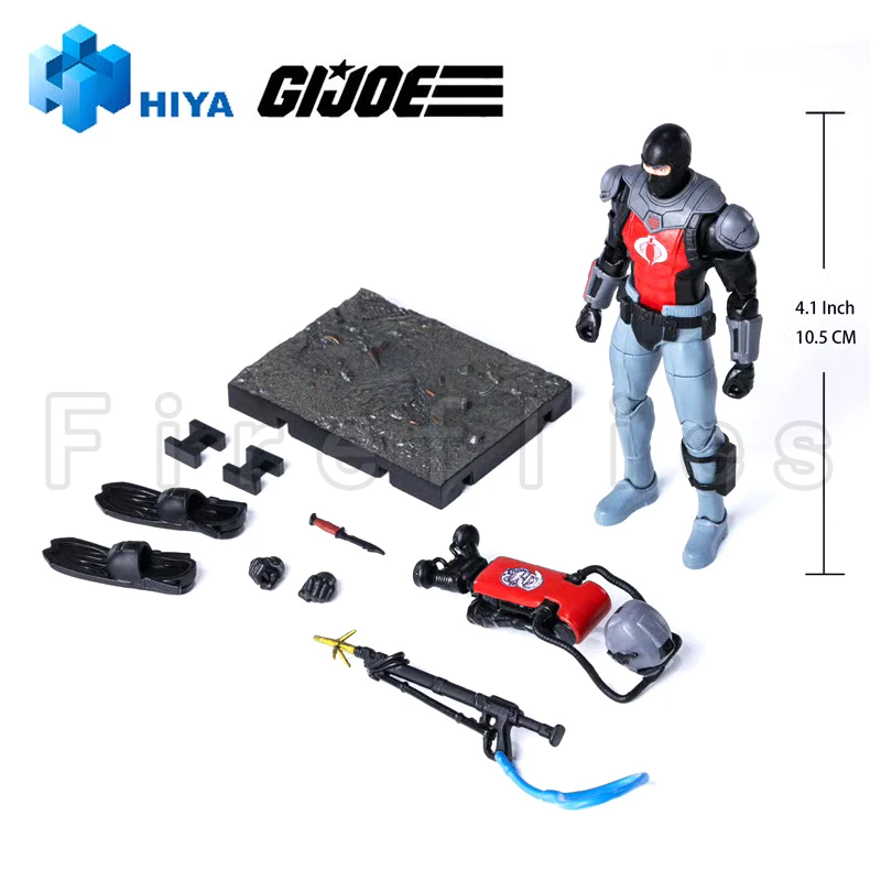 

[Предзаказ] Фигурка HIYA 1/18: Изысканная мини-серия G.I. Joe Cobra Eel, коллекционная модель-игрушка в стиле аниме